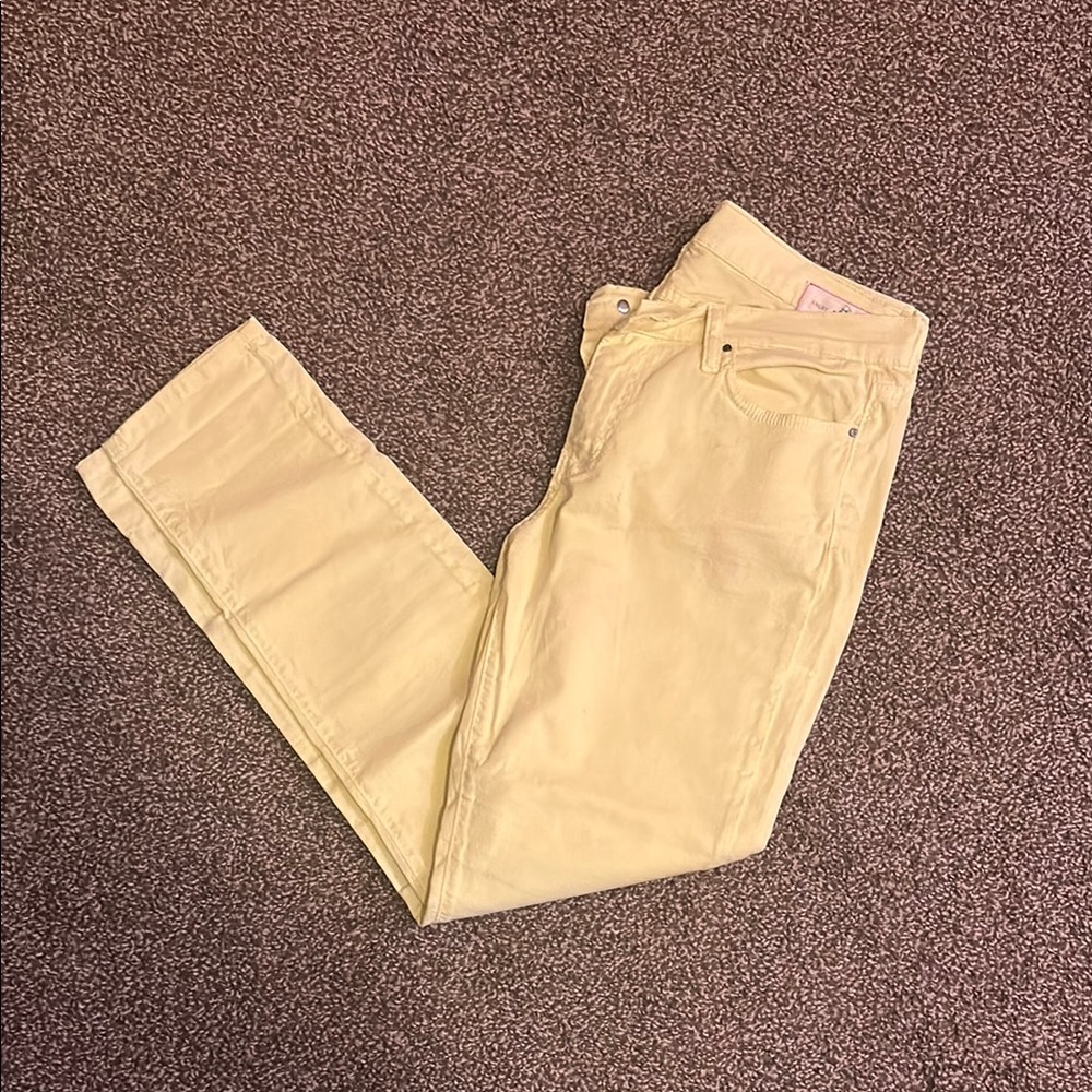 Women's Yellow Jeans